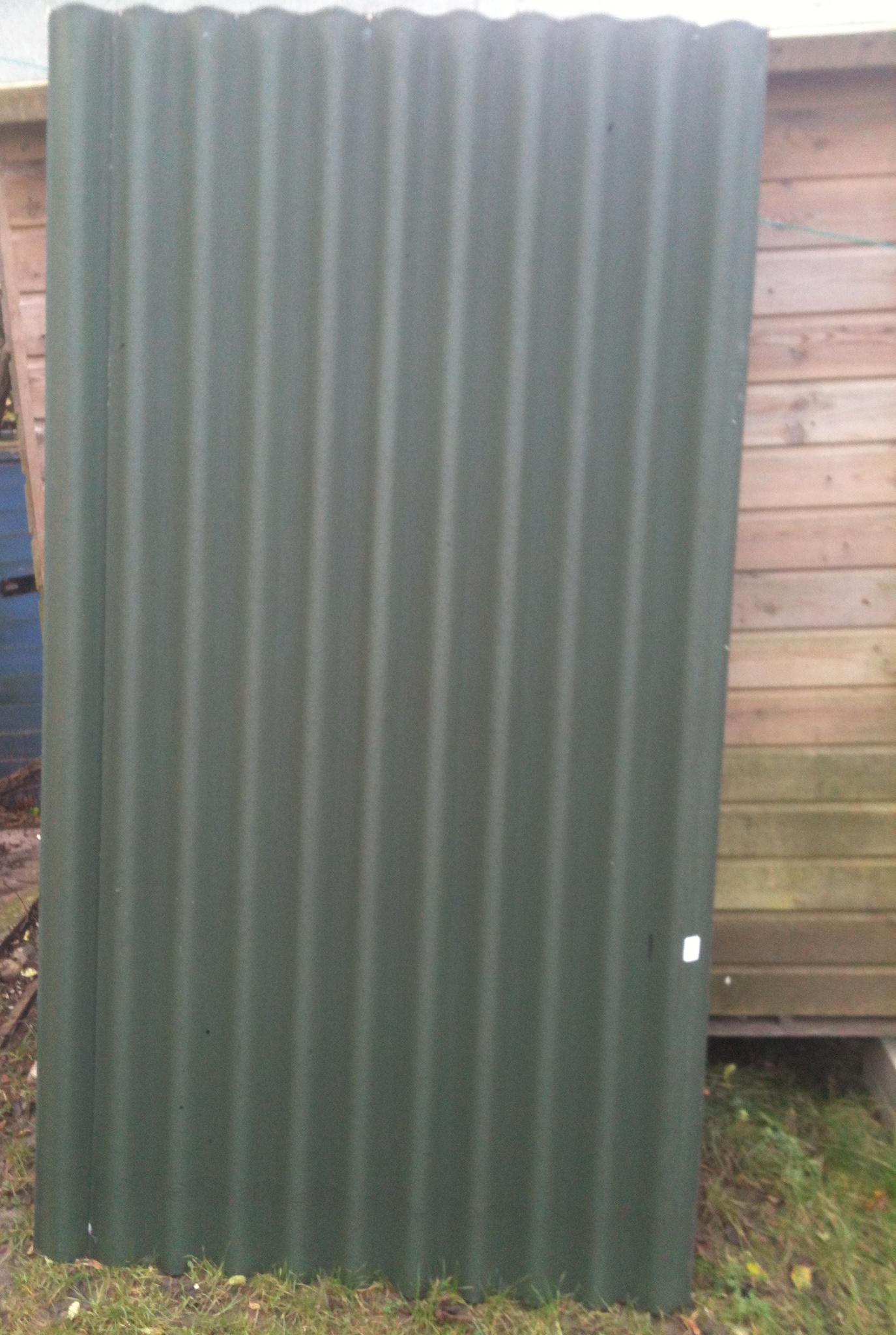 Wickes corrugated roofing sheets as shown on the Wickes website.